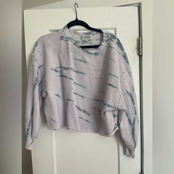 Wild fox tie dye sweatshirt - Picture 1 of 4
